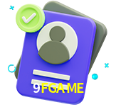 Tornar-se um membro do 9FGAME é muito simples